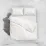 Постельное бельё Relaxe Home Soft Dreams Optical White (полуторный/Хлопок)
