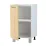 Modul inferior Fabrik Home ШКН 500, front cu mâner profilat, Pal