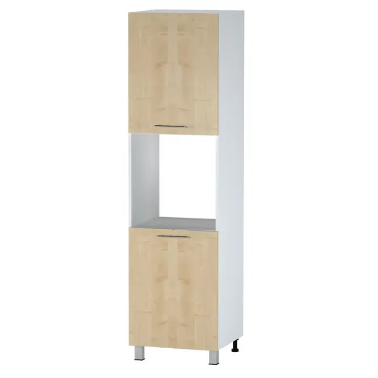 Modul inferior Fabrik Home ШКН 600 Пенал средний духовка, front cu mâner profilat, Pal