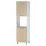 Modul inferior Fabrik Home ШКН 600 Пенал средний духовка, front cu mâner profilat, Pal