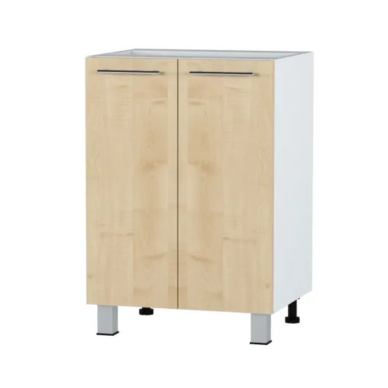 Нижний кухонный шкаф Fabrik Home ШКН 600 с 2 фасадами, фасад с профильной ручкой, ДСП