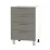 Нижний кухонный шкаф Fabrik Home ШКН 600 4 ящика, фасад с профильной ручкой, МДФ