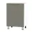 Modul inferior Fabrik Home ШКН 600 мойка с 2 фасадами, front cu mâner profilat, MDF