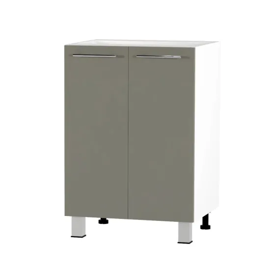 Modul inferior Fabrik Home ШКН 600 с 2 фасадами, front cu mâner profilat, MDF