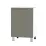 Modul inferior Fabrik Home ШКН 600 с 2 фасадами, front cu mâner profilat, MDF