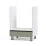 Modul inferior Fabrik Home ШКН 600 духовка 1 шухлядка, front prelungit fara mâner, Pal