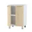 Modul inferior Fabrik Home ШКН 600 мойка с 2 фасадами, front prelungit fara mâner, Pal