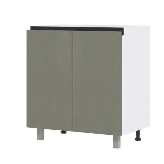 Нижний кухонный шкаф Fabrik Home ШКН 800, удлинённый фасад без ручек, ДСП