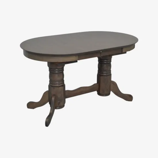 Стол обеденный Evelin HV-31N, 130x80 см раскладной, Antique Grey