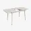 Set de sufragerie Eva DT 531R Wh + 4 YTC-064Wh UF910-01 (Light beige)
