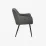 Set de sufragerie Eva DT 533R B + 4 YTC-090B UF885-15 (Dark grey)