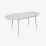 Set de sufragerie Eva DT 533R Wh + 4 YTC-064Wh BJORN-24 (Light beige)