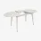 Set de sufragerie Eva DT 533R Wh + 4 YTC-064Wh UF910-01 (Light beige)