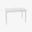 Set de sufragerie Eva GLORIA White + 4 YTC-064Wh UF910-01