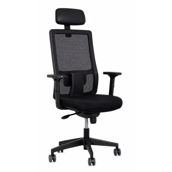 Кресло офисное NowyStyl Grato UP Lux R HR ST PL70 M/02 PN-13, Black