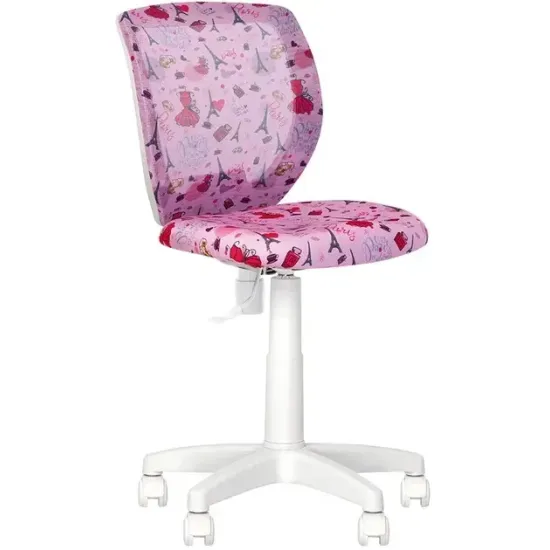 Кресло детское NowyStyl Orly GTS Freestyle White OD-06/CM-04, Rose/White