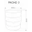 Puf Halmar Pacho 2, Beige