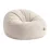 Fotoliu tip sac Mark Adler Comfy 3.0 cu suport pentru picioare, Beige