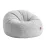 Fotoliu tip sac Mark Adler Comfy 3.0 cu suport pentru picioare, Grey