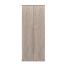 Dulap Yasen Satina garderoba, 90x54x220 cm, Stejar Cremona Cannolo