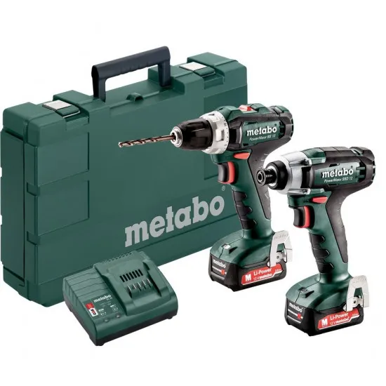 Set Metabo BS+SSD 12V 2x2.0 Combo Set (685166000) (685166000)