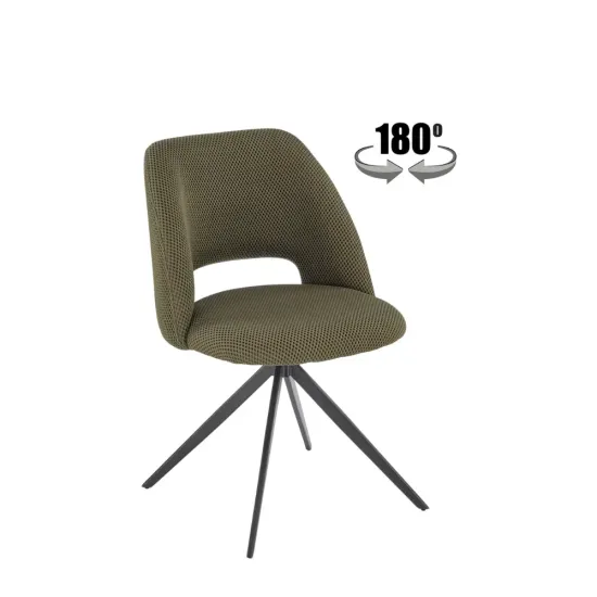 Scaun Halmar K546 cu mecanism rotativ 180, Green