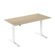 Birou Gaming ET114 WH, Sonoma/White