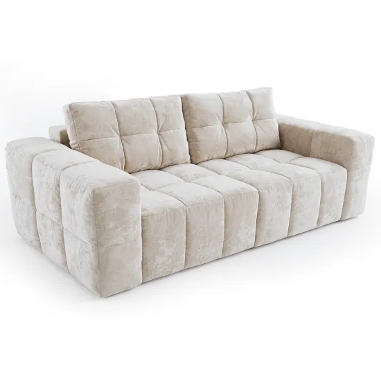 Диван прямой Art Lux Neo Duo ND, 250x110cm, Vitorio 2 Бежевый