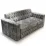 Canapea dreaptă Art Lux Prestij P3K1, 180x95cm, Vitorio 7 Gri