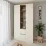 Dulap Smartex N14, 140x52x220 cm, Ivory/Stejar Inchis