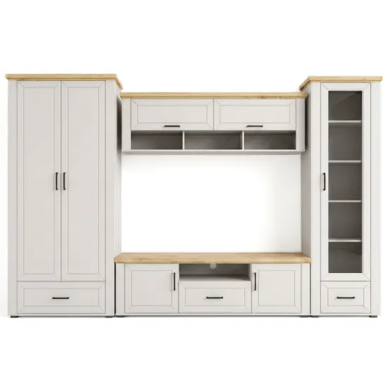 Living Yasen Malaga, 311x205x52,5cm, Casmir/Stejar Artizan