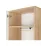 Шкаф для одежды Mobi Plus R-20, 60x40x195 см, Дуб сонома / Белый