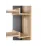 Etajeră Mobi Plus R-5, 60x30x190 cm Sonoma / antracit