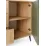Comodă Mobi Plus Loft, 145x42x70 cm, Olive/ Walnut