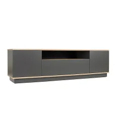 Comoda TV Mobi Plus RM-1, 180x45x44 см, Anracit / Sonoma