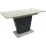 Masă pentru bucătărie Magnus Lali, 120x75 cm extensibilă, Travertin-anthracite