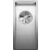 Chiuvetă de bucătărie Blanco Claron 180, 220х440 mm, inox (521565)