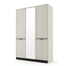 Шкаф Ambianta Inter New, 150x52,3x220 см, Белый Самоа
