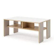 Măsuţă cafea Fabrik Home Lenox 110x65x40 cm, Cașmir/Stejar