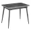 Стол обеденный Fabrik Home Smart, 93x60 см раскладной, Антрацит