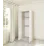 Living Bafimob Liumos Maxi LED mânere tip limbă, 410x200x52cm, Toffi/Bej
