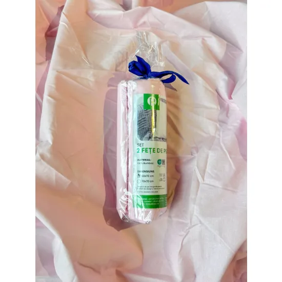 Set de 2 fețe de pernă Relaxe Home, Light Pink
