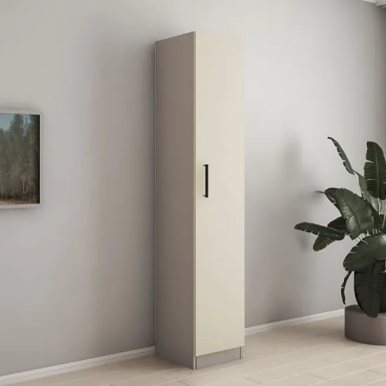 Dulap penal Bafimob T PT-40, 40x40x200 cm, Toffi/Bej