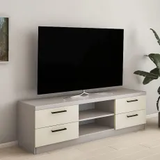 Comoda TV Bafimob T ТVТ-180, 180x40x52 см, Toffi/Bej