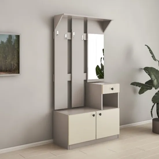 Antreu Bafimob T AТ-94, 94x35x188 cm, Toffi/Bej