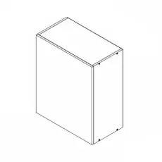 Modul superior Smartex B5 300, cu o usa, Pal, Grafit
