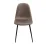 Scaun Decoprim C-710, Catifea Brown (HLR-49)/Black Legs