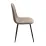 Scaun Decoprim C-710, Catifea Brown (HLR-49)/Black Legs