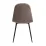 Scaun Decoprim C-710, Catifea Brown (HLR-49)/Black Legs