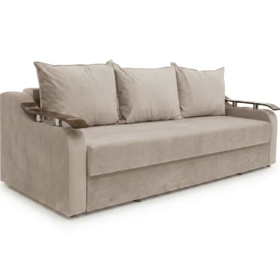 Canapea dreaptă ArtVent Model 1 cu placă MDF, 2,24x0,72x1 m, Imperia Hummus